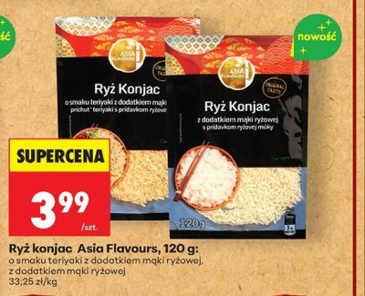 Ryż konjac z dodatkiem mąki ryżowej promocja w Biedronka