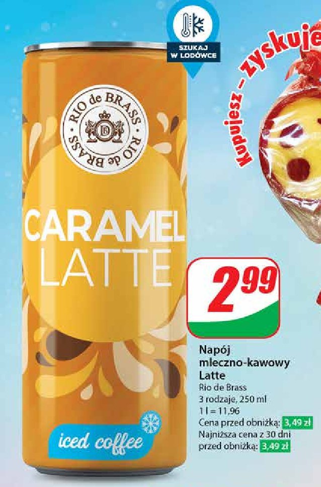 Nap贸j caramel latte Rio de brass promocja