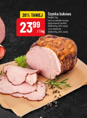 Szynka bukowa promocja w POLOmarket