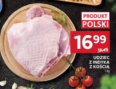 Udziec z indyka z kością promocja w Stokrotka