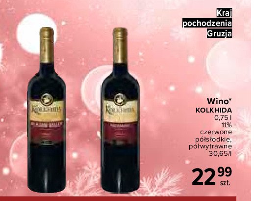 Wino Kolkhida iveria promocja
