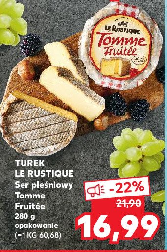 Ser tomme fruitee Le rustique promocja