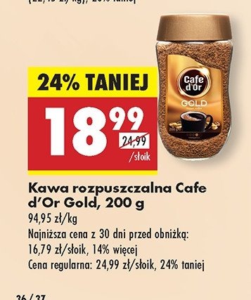 Kawa Cafe d'or promocja