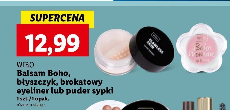 Błyszczyk Wibo boho woman promocja