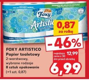 Papier toaletowy biały Foxy artistico promocja