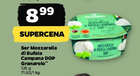 Ser mozzarella GRANAROLO promocja