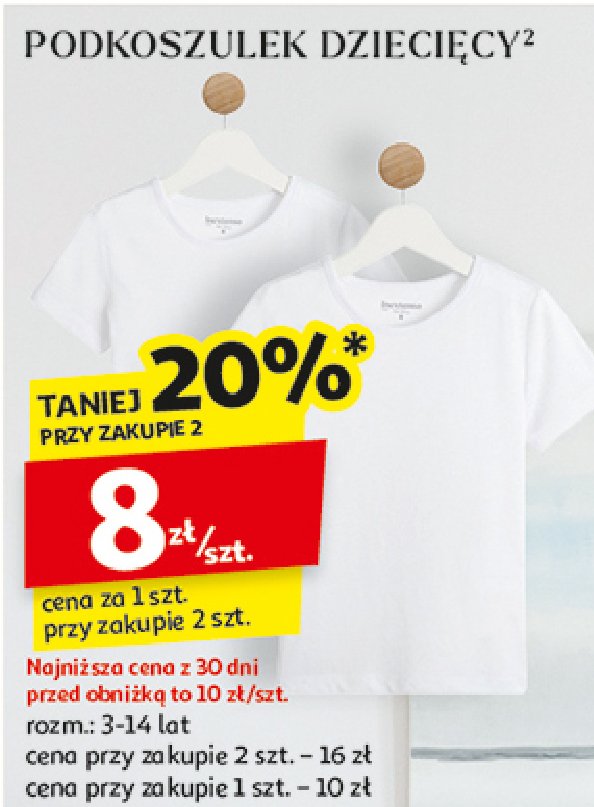 Podkoszulek dziecięcy promocja