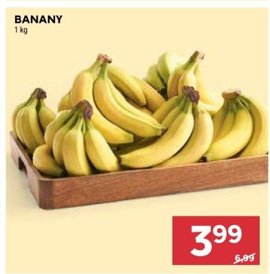 Banany promocja w Stokrotka