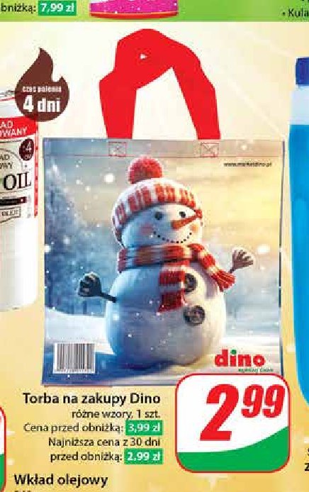 Torba na zakupy dino promocja