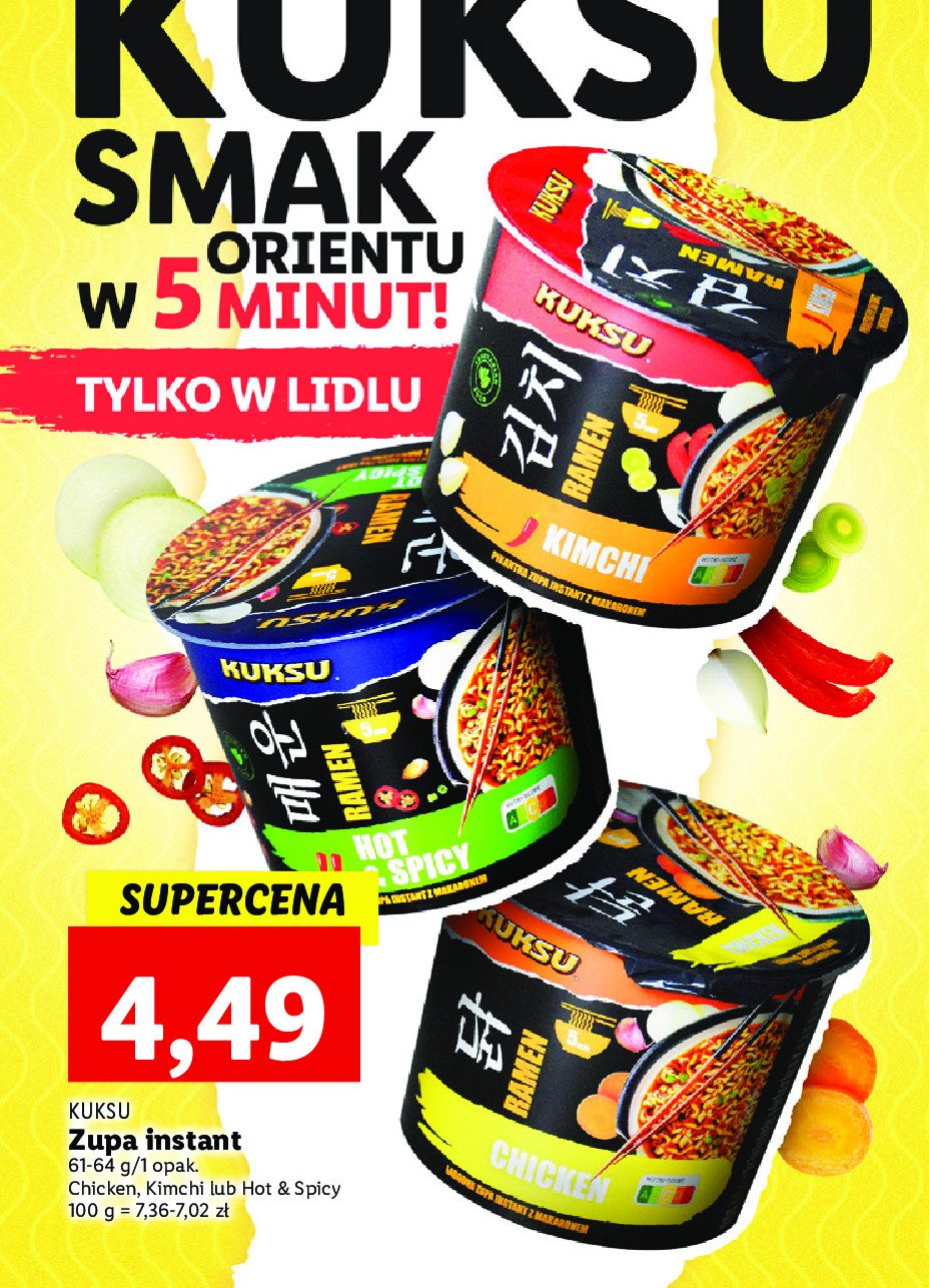 Zupa kimchi Kuksu promocja