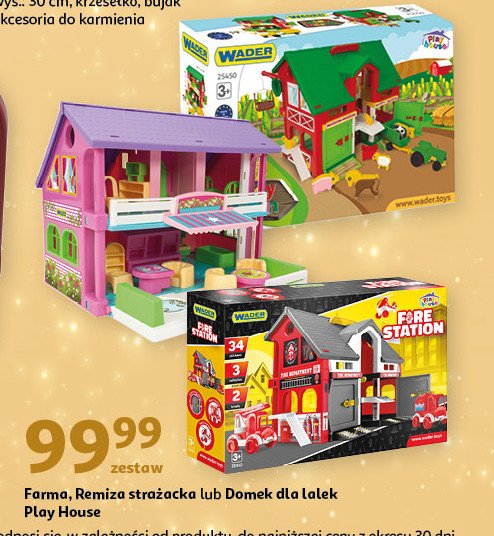 Domek dla lalek Wader promocja w Auchan