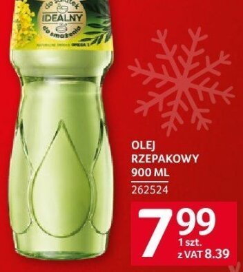 Olej rzepakowy IDEALNY 900 ml promocja w Selgros