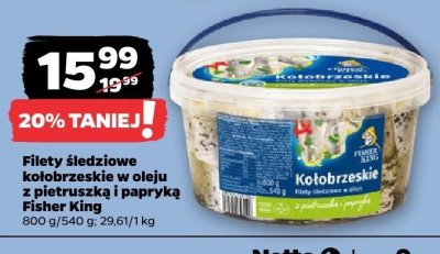 Filety 艣ledziowe promocja w Netto