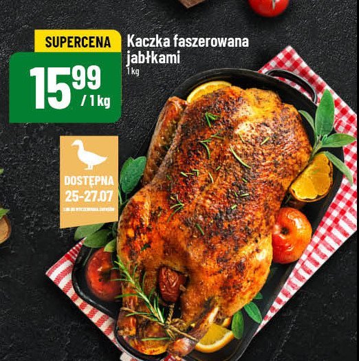 Kaczka z jabłkami promocja