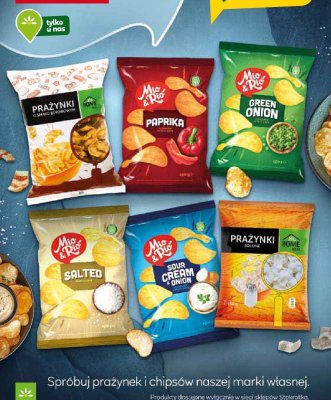 Chipsy Mio&Rio różne rodzaje 150g promocja w Stokrotka