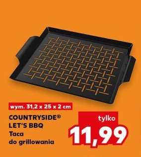 Taca do grillowania 31.2 x 25 x 2 cm COUNTRYSIDE promocja w Kaufland