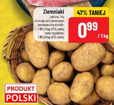 Ziemniaki jadalne promocja w POLOmarket