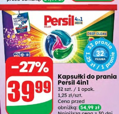 Kapsułki do prania  4in1 Color 32 szt. promocja w Dino
