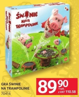 Gra Świnka na Trampolinie promocja w Selgros
