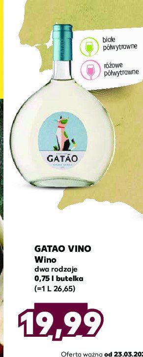 Wino Gatao verde promocja