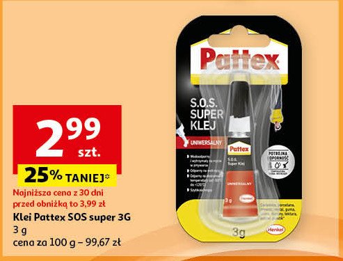 Klej sos Pattex promocja