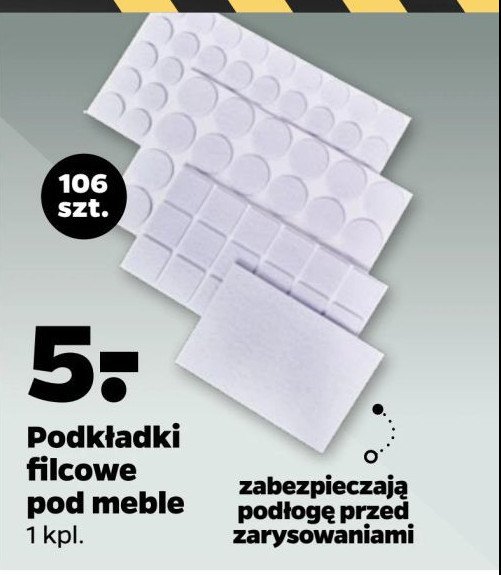 Podkładki filcowe promocja