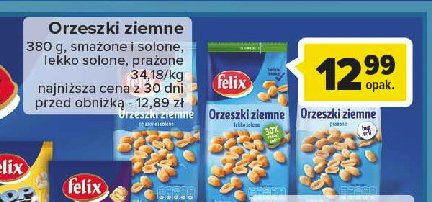Orzeszki ziemne light Felix promocja