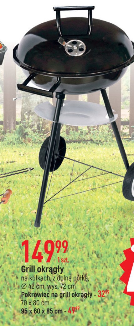 Pokrowiec na grilla 艣. 70 cm wys. 80 cm promocja
