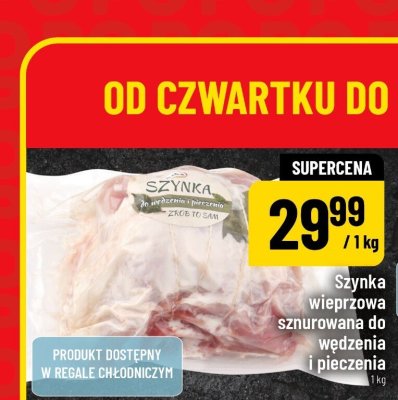 Szynka wieprzowa sznurowana  promocja w POLOmarket