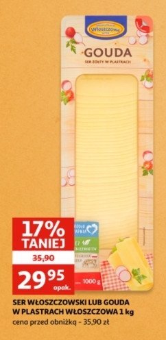 Ser w艂oszczowski typu szwajcarskiego - plastry W艂oszczowa promocja