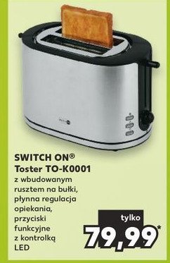 Toster to-k0001 Switch on promocja