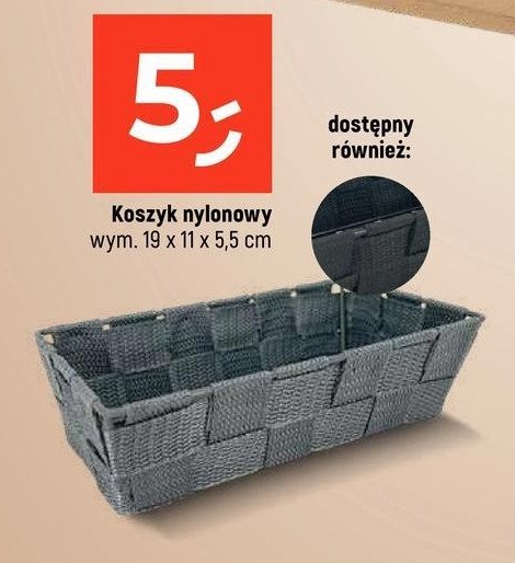 Koszyk nylonowy 19 x 11 x 5.5 cm promocja