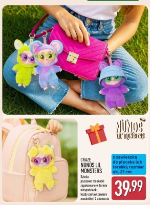 Zabawka Craze Nunos Lil Monsters promocja w Aldi