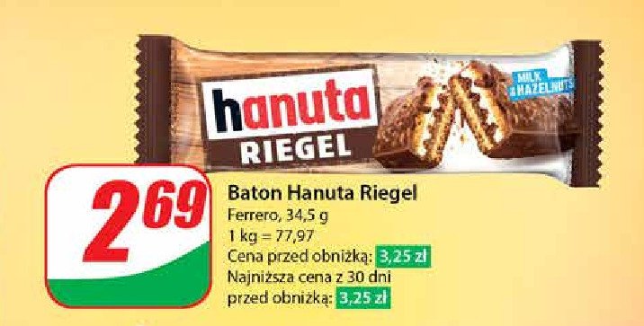 Baton HANUTA RIEGEL promocja