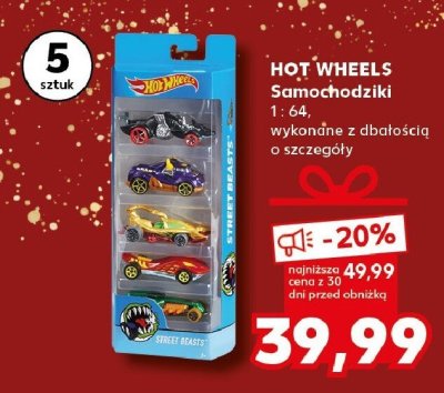 Samochodziki HOT WHEELS 1:64, wykonane z dbałością o szczegóły promocja w Kaufland