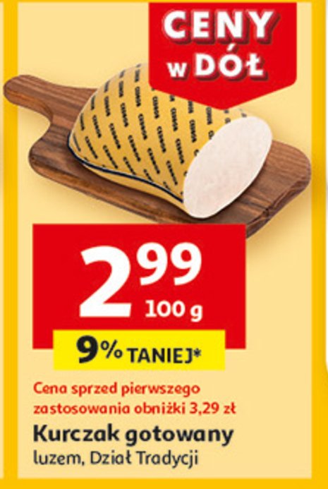 Kurczak gotowany promocja