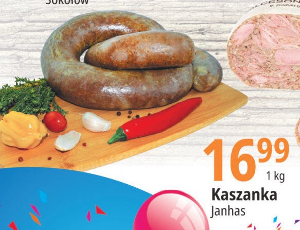 Kaszanka gryczana JANHAS promocja