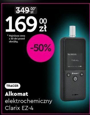 Alkomat elektrochemiczny Clarix EZ-4 promocja w Biedronka