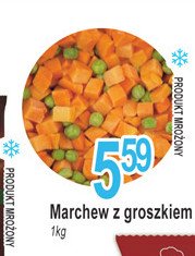 Marchew z groszkiem promocja w ABC