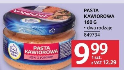 Pasta kawiorowa 160 g promocja w Selgros