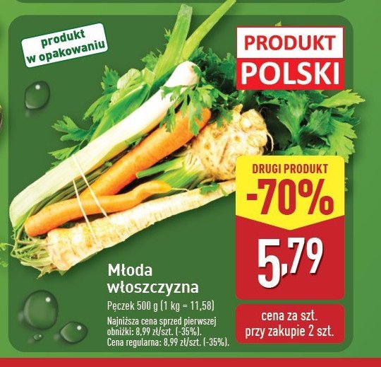 Włoszczyzna promocja w Aldi