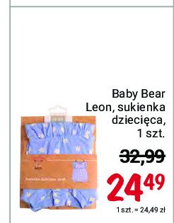 Sukienka rozm. 62-68 Baby bear leon promocja