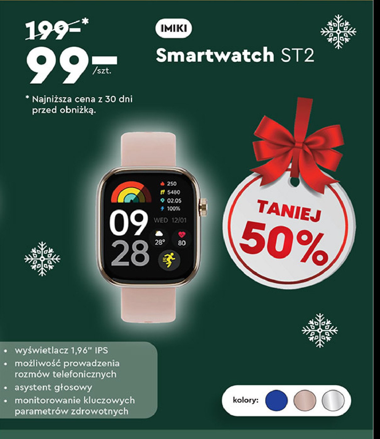 Smartwatch st2 promocja