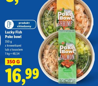 Poke bowl z krewetkami  promocja w Lidl