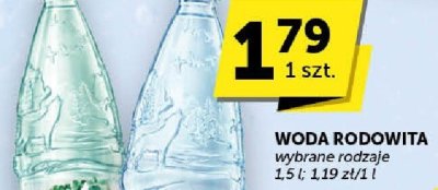 Woda RODOWITA promocja w ABC