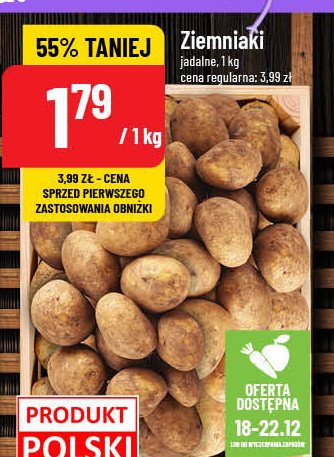 Ziemniaki promocja w POLOmarket