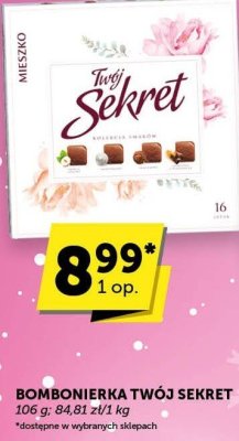 Bombonierka Twój Sekret promocja w ABC