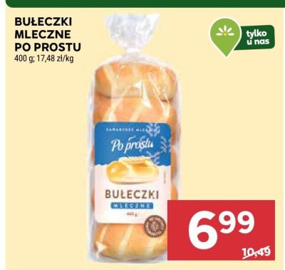 Bułeczki mleczne po prostu Papużki promocja w Stokrotka