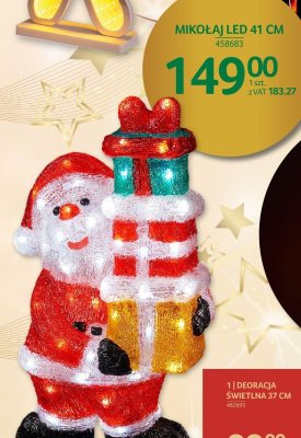 Dekoracja świetlna 37 cm promocja w Selgros
