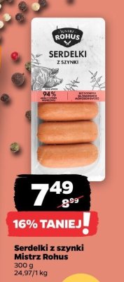 Serdelki z szynki  promocja w Netto